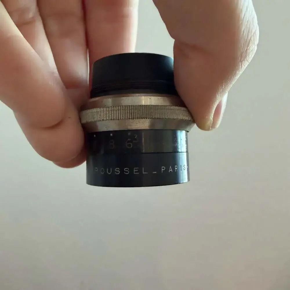 Roussel Paris Trylor 1:6.3 Vintage Camera Lens